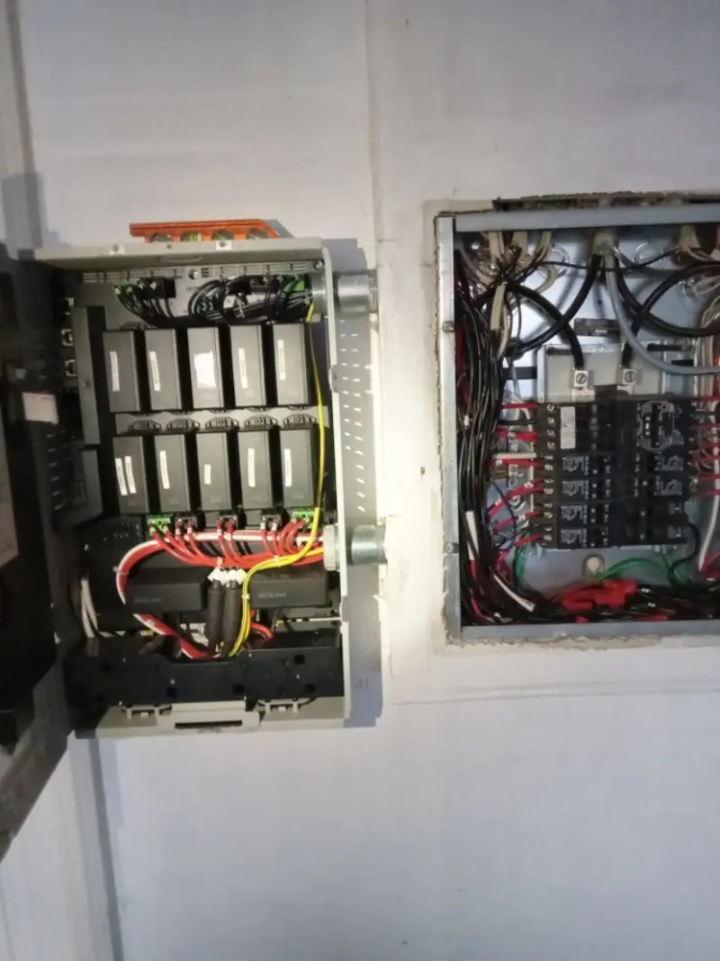 Electrical panel upgrade completed for Carbon Monoxide Detector Installation in Opp